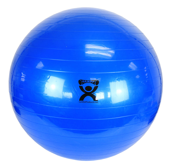 CanDo TS1201-85 BLU Inflatable Exercise Ball - Blue - 34" (85 Cm)