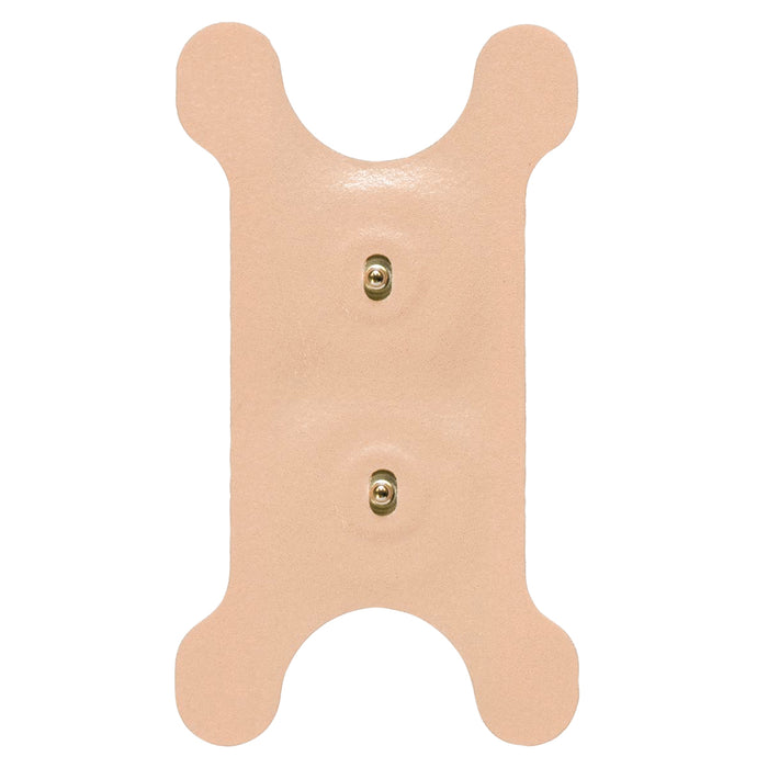 Freedom-Stim TF900S-1 Dysphagia Electrode - Tan Foam, 2"X3.5" Butterfly W/Snap, 100 Treatments