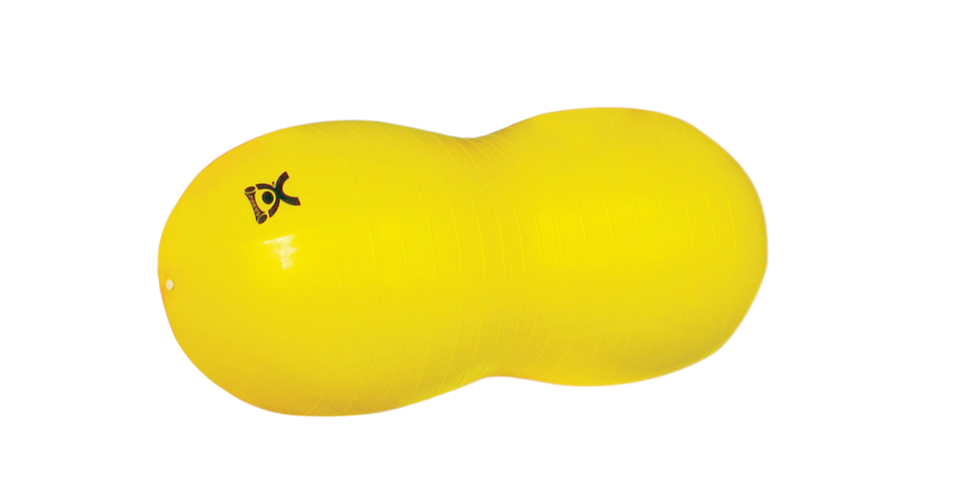 CanDo TSB10-40x90xYEL Inflatable Exercise Saddle Roll - Yellow - 16" Dia X 35" L (40 Cm Dia X 90 Cm L)