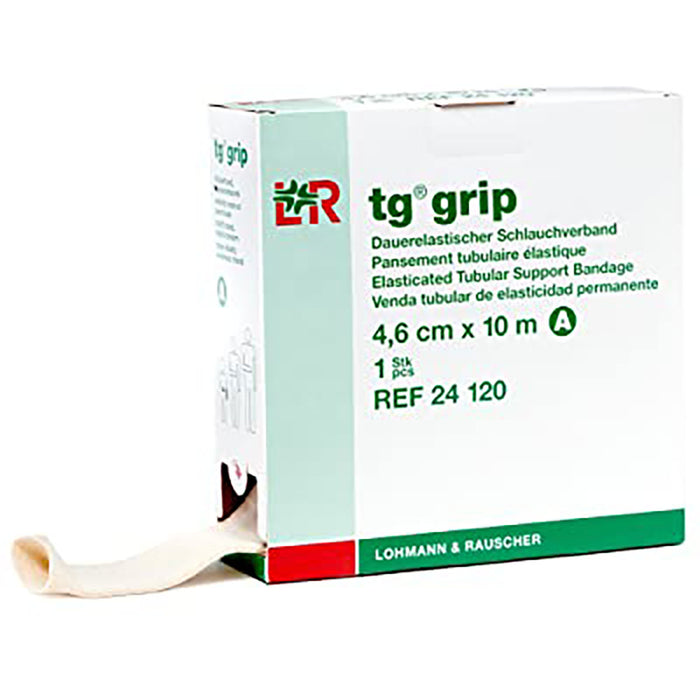 L&R 24-4015-24 Tg-Grip Elastic Tubular Support Band, Size A, 1.75 In X 11 Yds (4.5 Cm X 10 M), Case Of 24