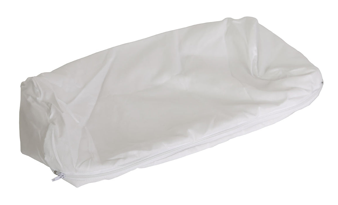 CanDo 50-1201 Roll Pillow - Additional White Zippered Cover Only, 7" X 17"