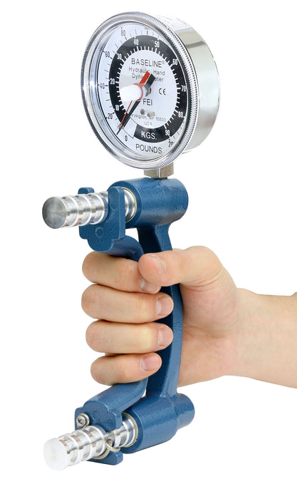 Baseline 12-0243 Hand Dynamometer - Hires Gauge - 200 Lb Capacity