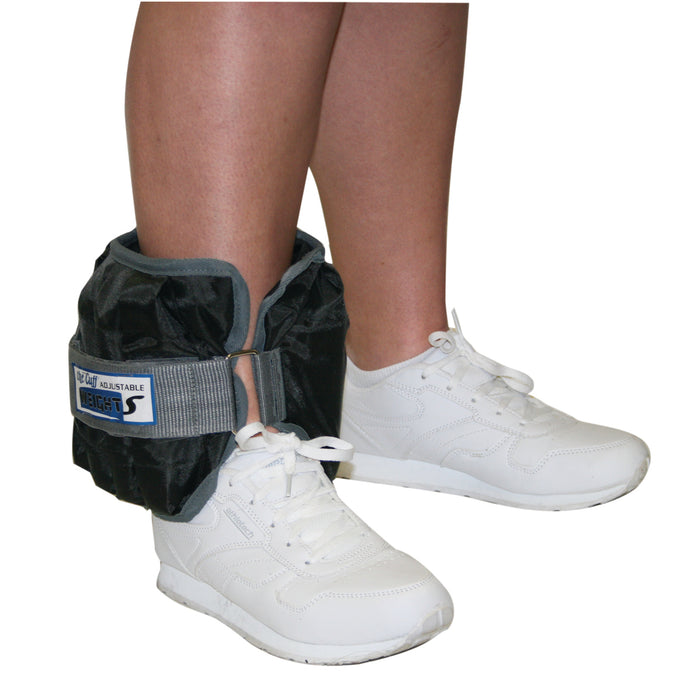 the Cuff 10-3333-1 The Adjustable Cuff Ankle Weight - 20 Lb - 20 X 1 Lb Inserts - Black - Each