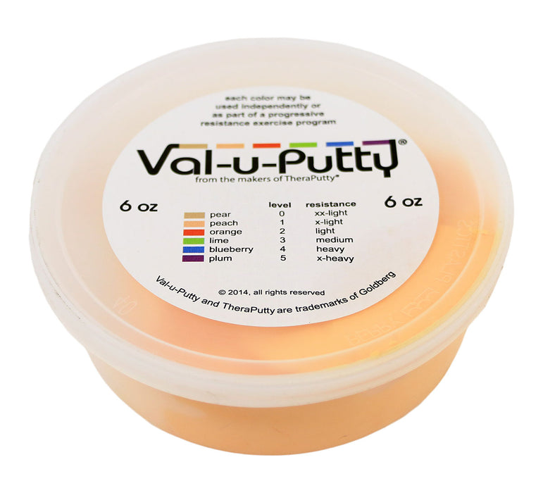 Val-u-Putty FAB 1602 BERRY Exercise Putty - Peach (Lx-Soft) - 6 Oz