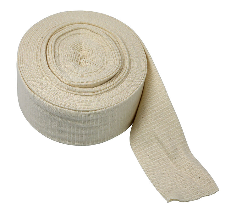 CanDo 24-4041 Cotton Tensitube - 2.5" Width - 11 Yard Roll - Size B - Natural/Beige