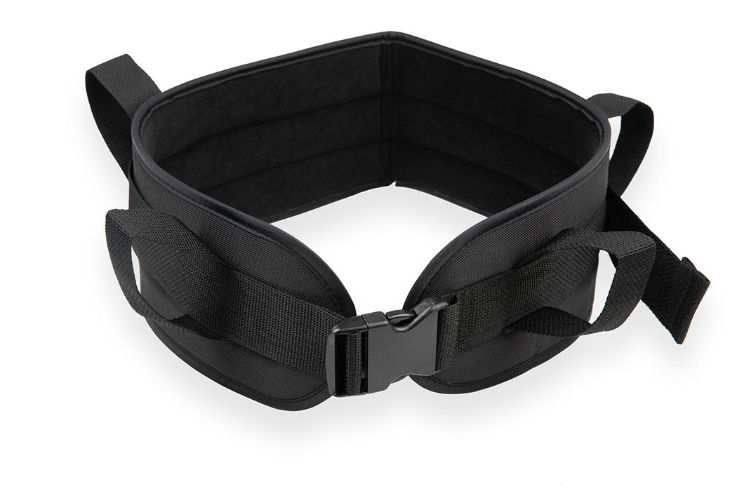 FabLife 17S140L Padded Transfer Belt, Side Release Buckle, Large, Black