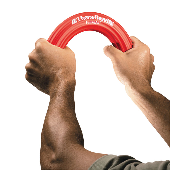 TheraBand 10-1351 Flexbar Resistance Bar - Red, Light