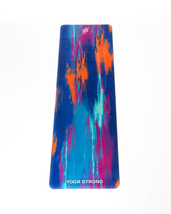 Yoga Strong C1630 , Yoga Mat 72" X 24", Abstract Purple