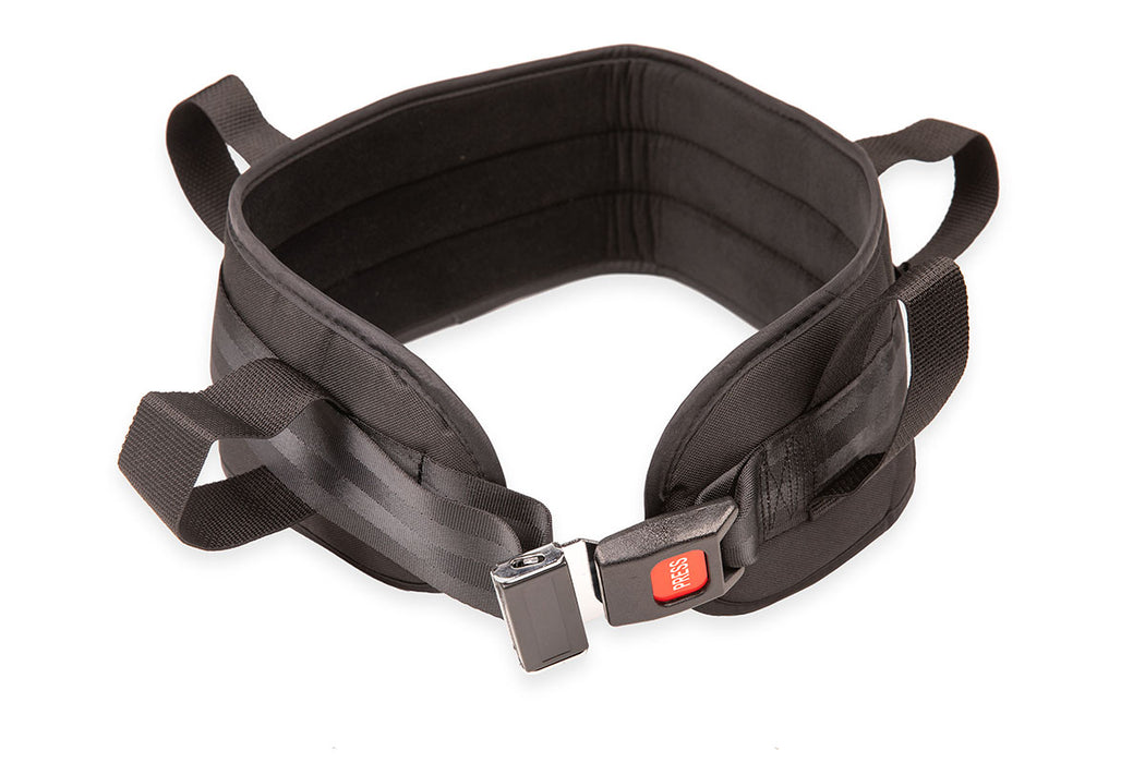 FabLife 17S141L Padded Transfer Belt, Auto Buckle, Large, Black