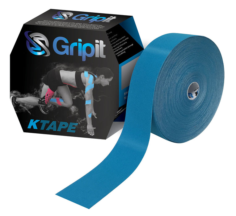 Strapit GIBLUE31.5M Ktape, 2 In X 34 Yds, Blue