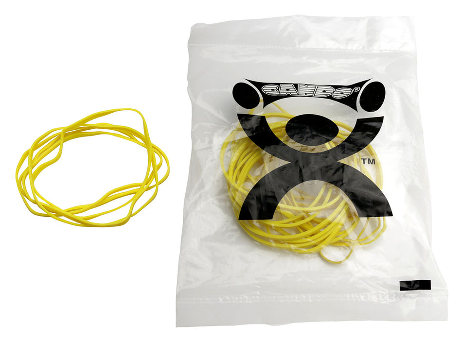 CanDo YEL33 .05WALL Hand Exerciser - Additional Latex Free Bands - Yellow - X-Light - 25 Bands Only