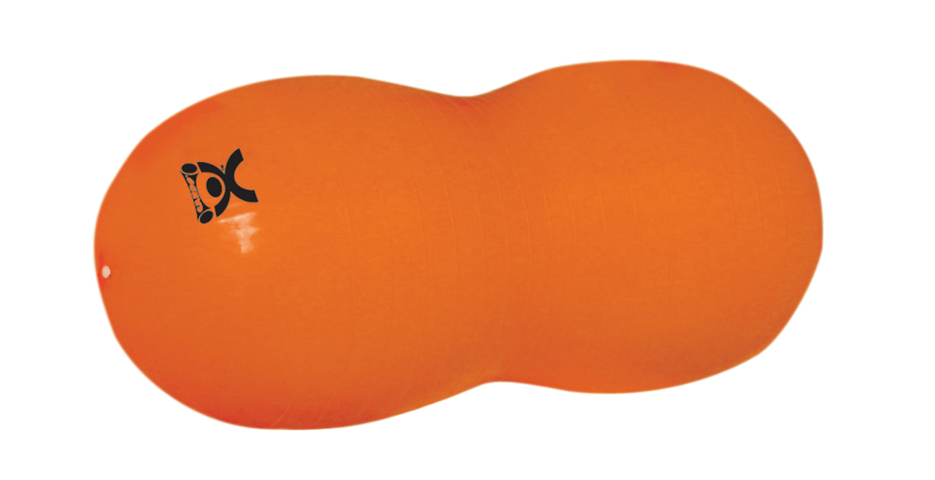 CanDo TSB10-50x100xORA Inflatable Exercise Saddle Roll - Orange - 20" Dia X 39" L (50 Cm Dia X 100 Cm L)