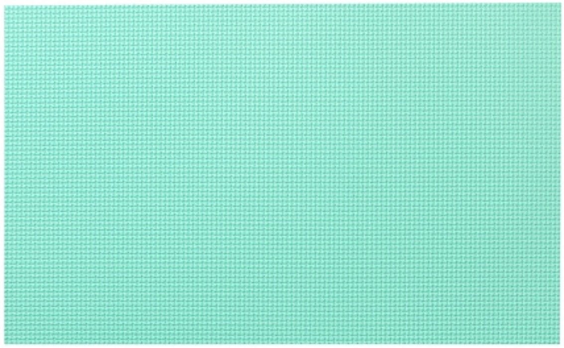 Airex TITANIAWB Exercise Mat, Titania 200, 79" X 49" X 1.25", Water Blue, Case Of 5