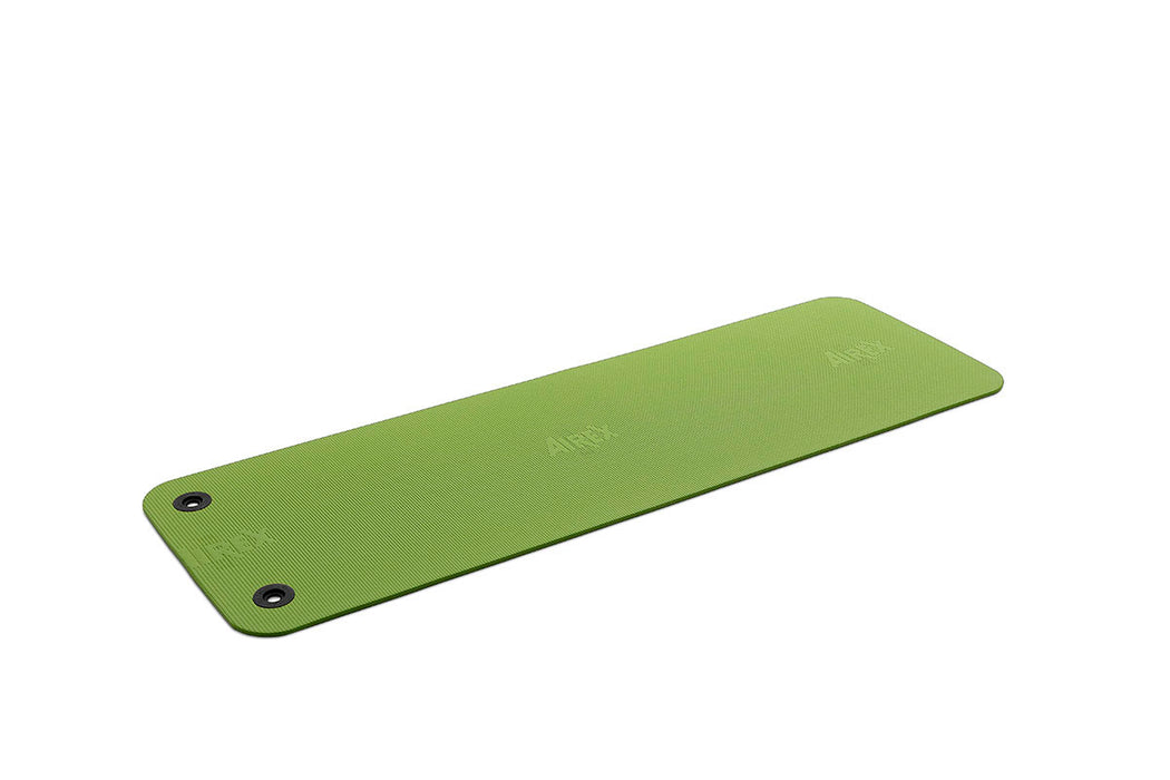 Airex 32-1248LIM-EYE-20 Exercise Mat, Fitline 140, 55" X 24" X 0.4", Lime, Eyelets, Case Of 20