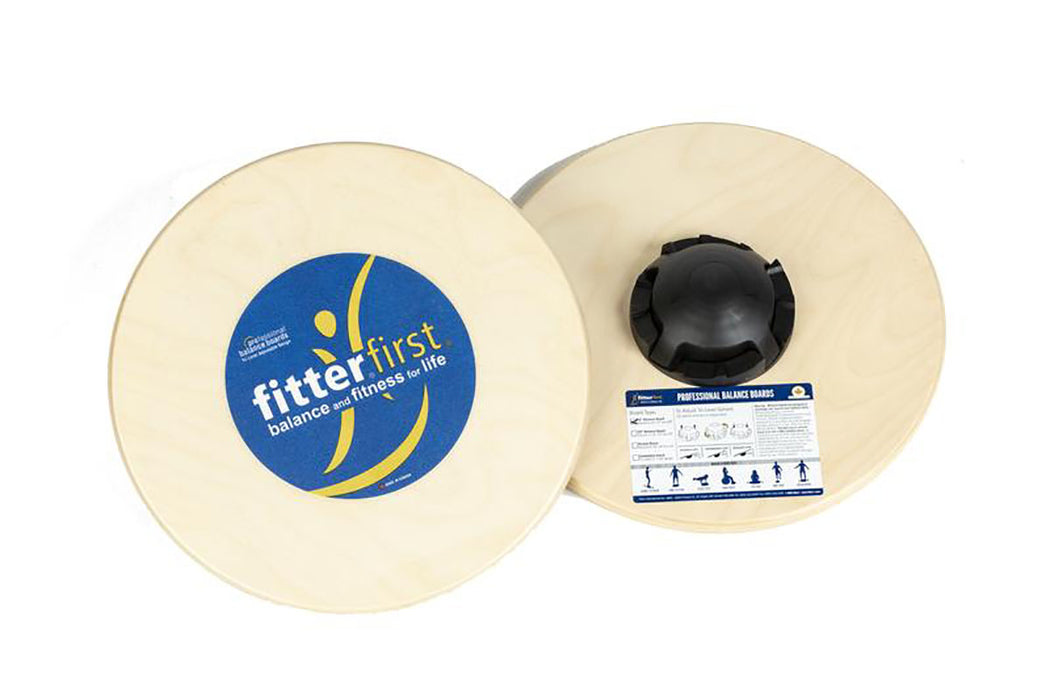 Fitter WB20 Wobble Board, Moderate, 10-15 Degrees, 20" Circle