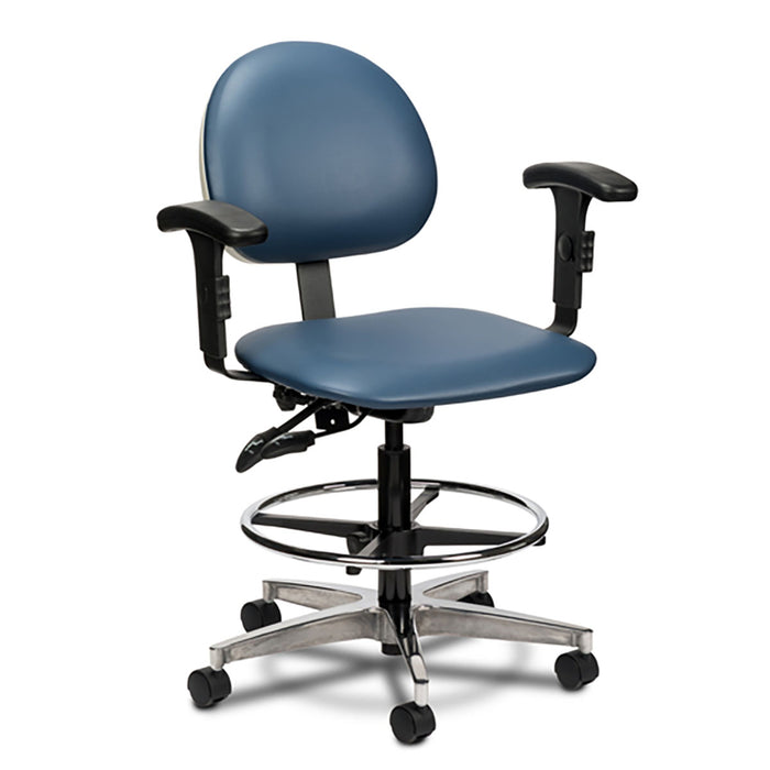 Clinton 2188W , Lab Chair Tilting Seat, Arms