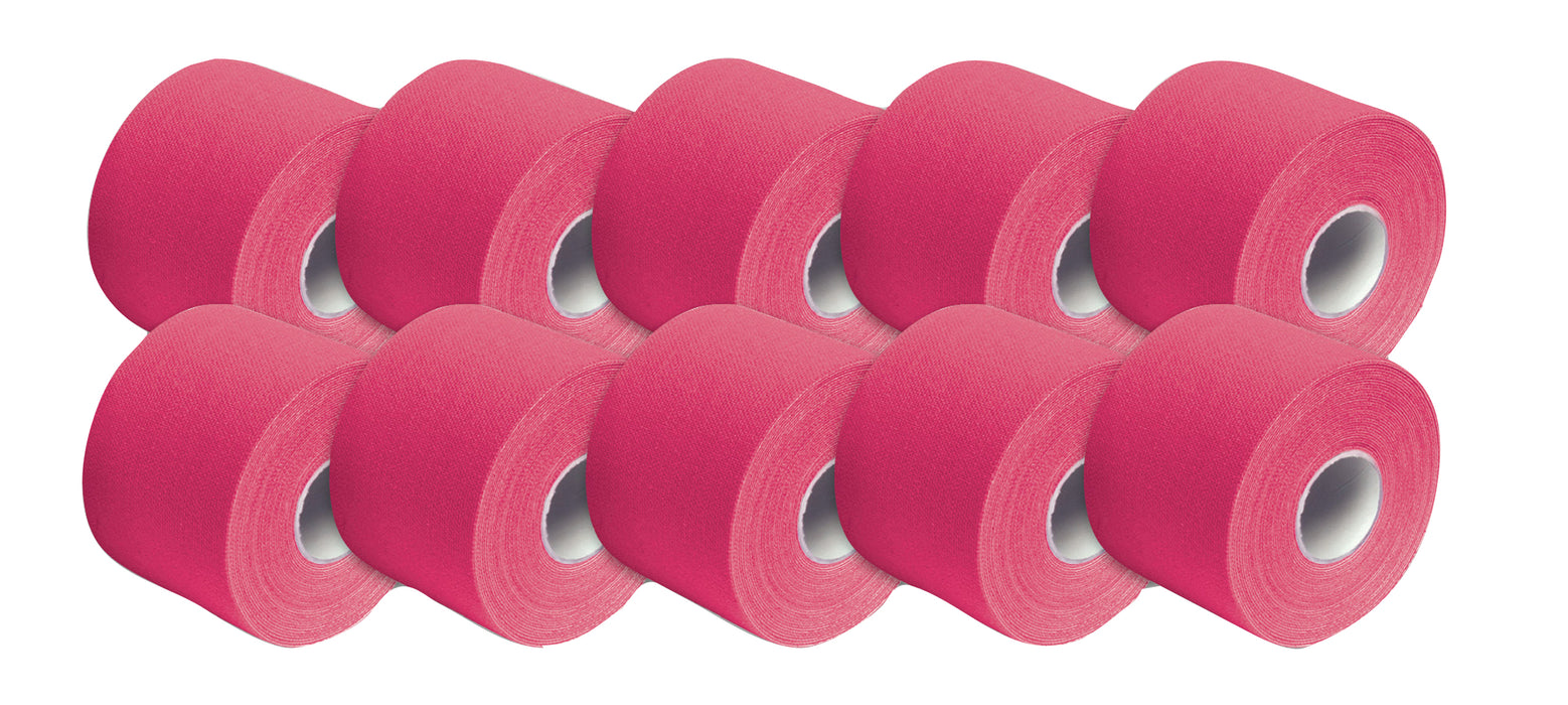 3B Scientific S-3BTPIN10 3B Tape, 2" X 16.5 Ft, Pink, Latex-Free, Case Of 10