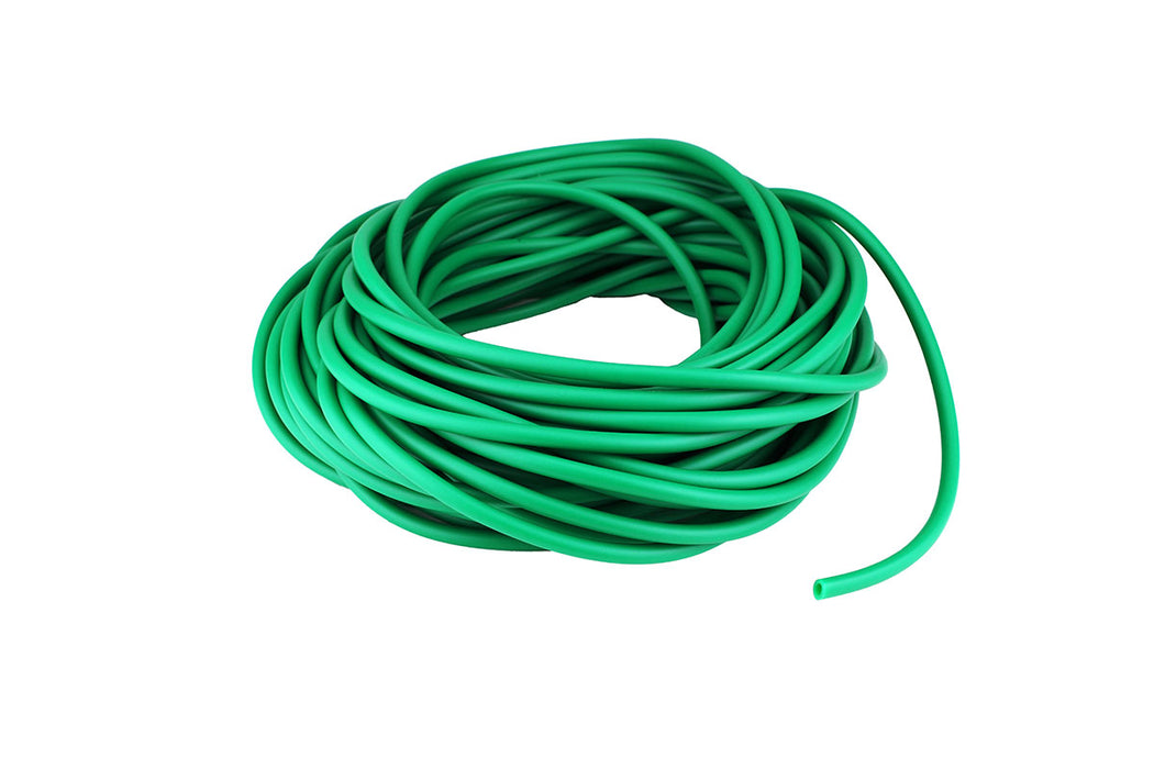 CanDo 11-30-100-4 Low Powder Exercise Tubing - 100' Dispenser Roll - Green - Medium