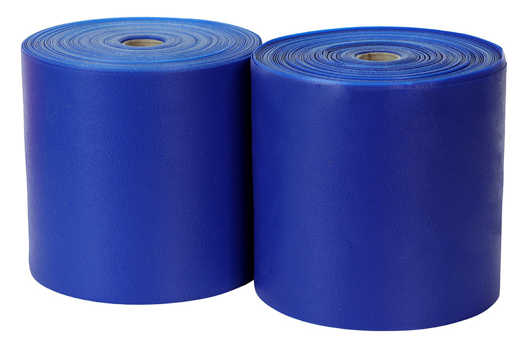 Sup-R Band 10-6334 Latex-Free Exercise Band - Twin-Pak - 100 Yard - (2 - 50 Yard Boxes) - Blue