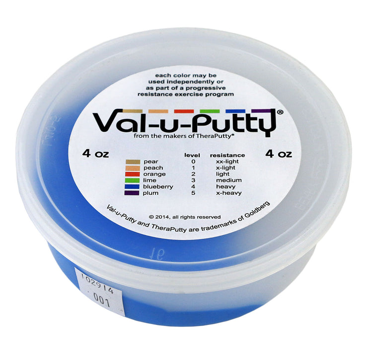 Val-u-Putty FAB 1406 BERRY Exercise Putty - Blueberry (Firm) - 4 Oz